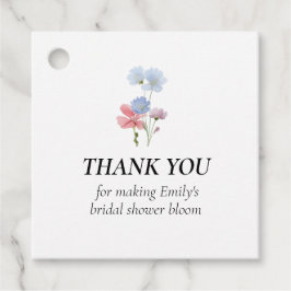 Kärlek i Knopp Gåvoblommor etiketter