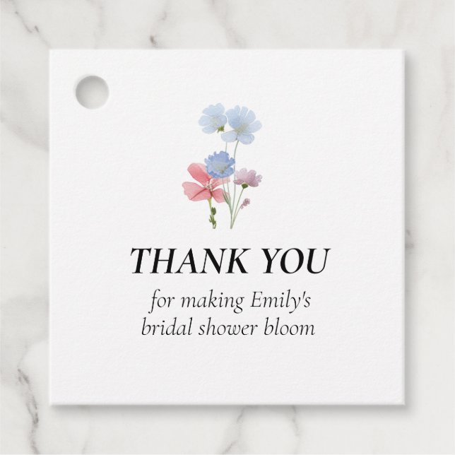 Kärlek i Knopp Gåvoblommor föräringsetiketter Gåvor Etiketter (Framsida)