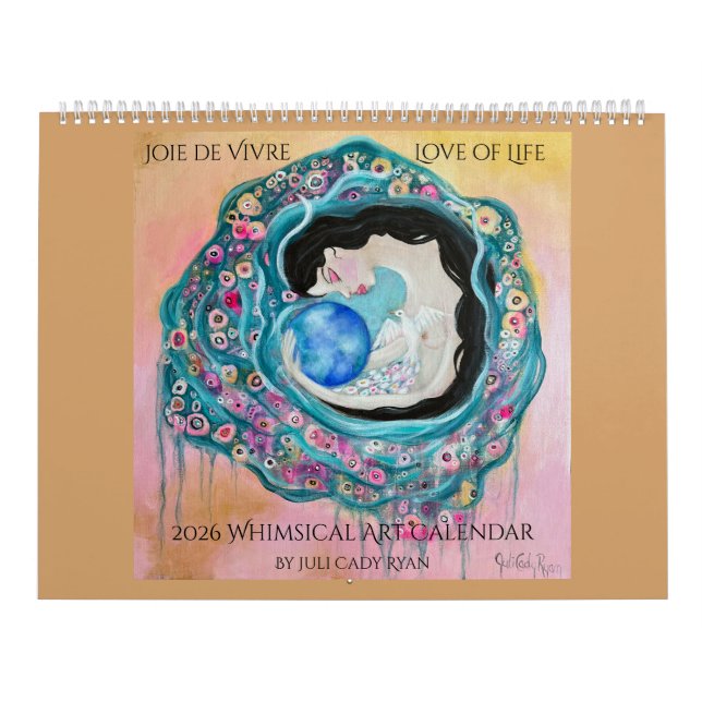 Kärlek i Life 2026 Whimsical Art Kalender (Omslag)