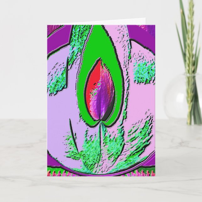 Kärlek i ljus: God jul GladNyår Helgkort (Framsida)