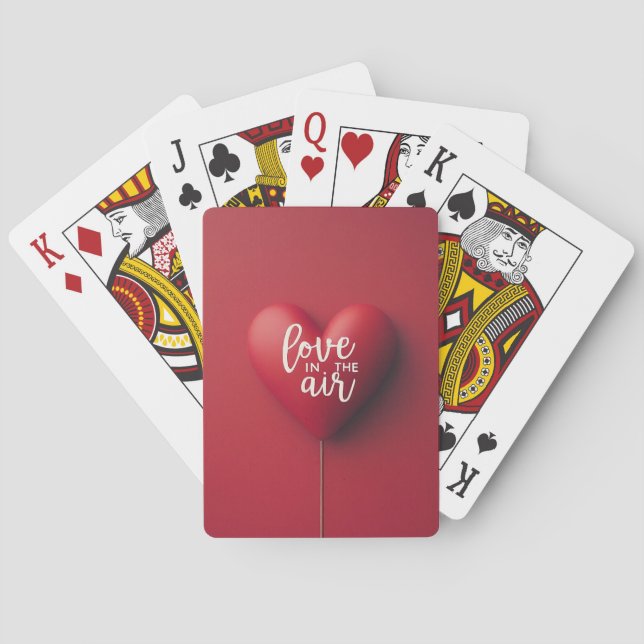 KÄRLEK i LUFT Casinokort (Baksidan)