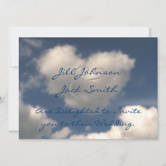 KÄRLEK i LUFT Inbjudningar (Framsida)