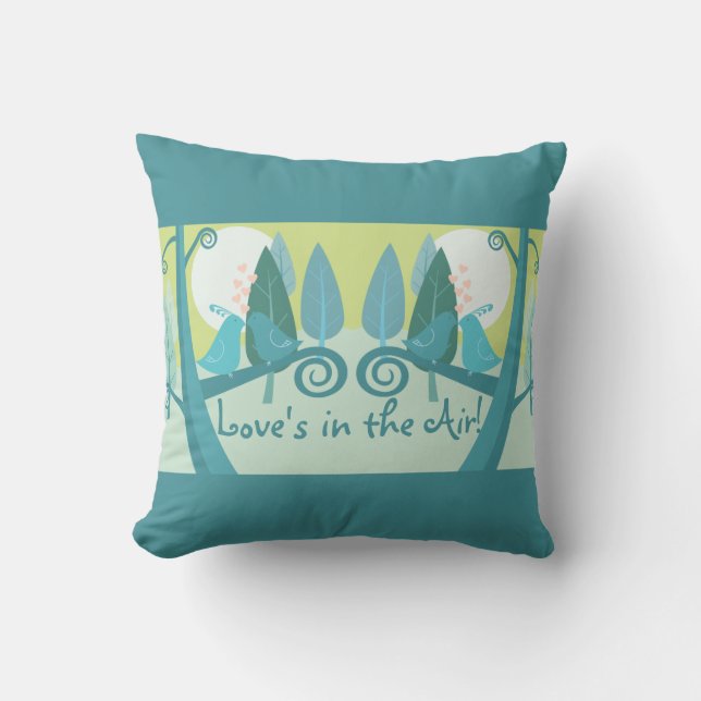 Kärlek i Luft Pillow Kudde (Framsida)