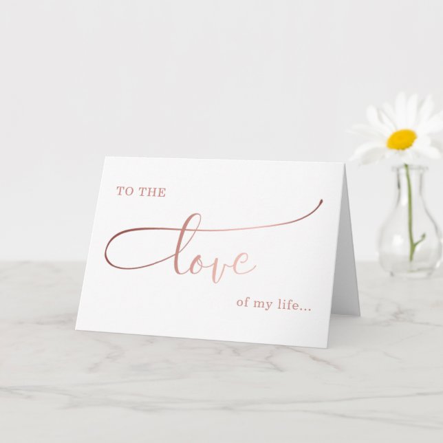 kärlek i min livstid valentin/-årsdag kärlek kort (Liten växt)