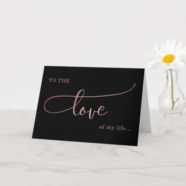 kärlek i min livstid valentin/-årsdag kärlek kort (Liten växt)