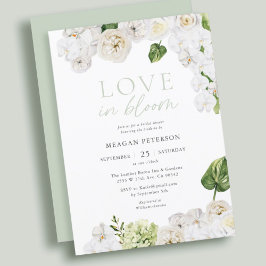 Kärlek i Möhippan Bloom Summer Greenery Inbjudningar
