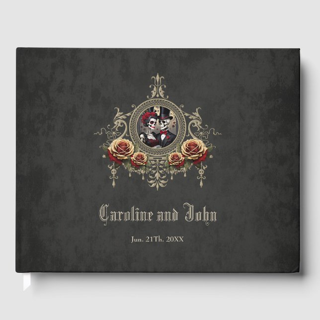 Kärlek i mörkret. gästböcker (Framsida)