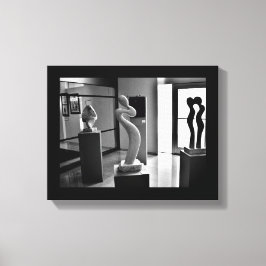 Kärlek i museet canvastryck