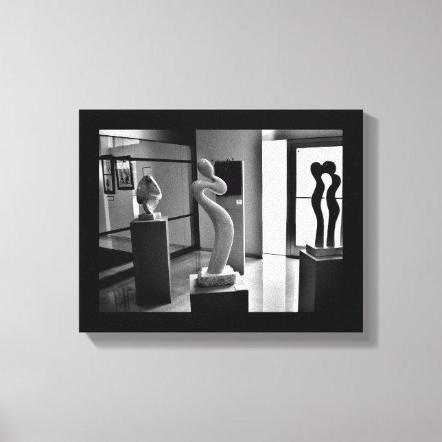 Kärlek i museet canvastryck (Framsida)