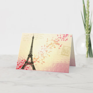 Kärlek i Paris Kort