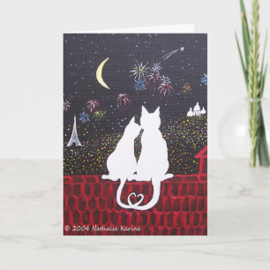 Kärlek i Paris - L'Amour à Paris Helgkort