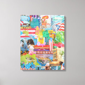 Kärlek i Puerto Rico Canvastryck