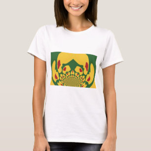 Kärlek i Rasta Färg: Reggae Hearts T Shirt