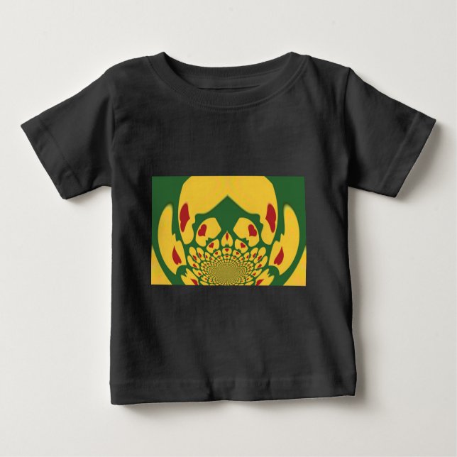 Kärlek i Rasta Färg: Reggae Hearts T-shirt (Framsida)