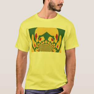 Kärlek i Rasta Färg: Reggae Hearts Tee