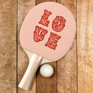 Kärlek i rosa pingisracket