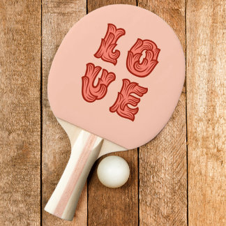 Kärlek i rosa pingisracket