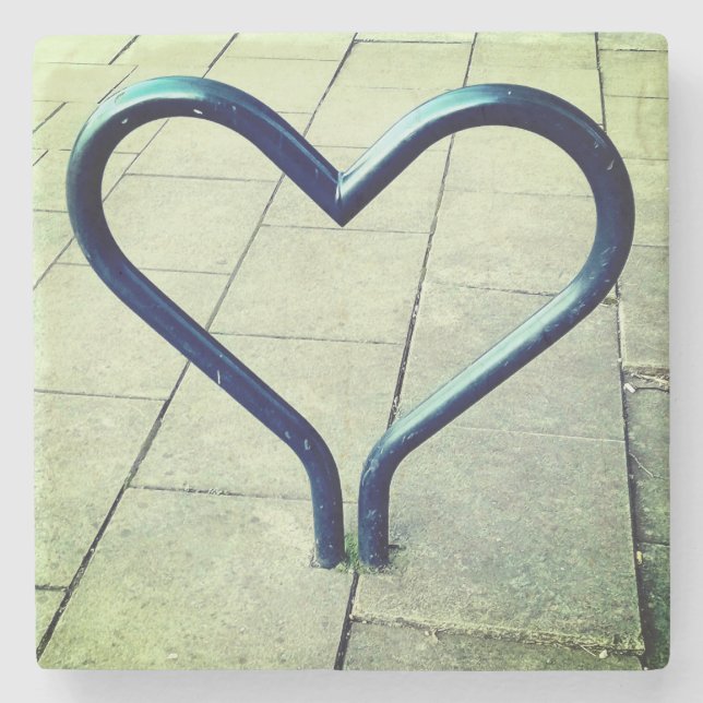 Kärlek i staden stenunderlägg (Framsidan)