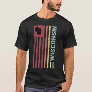 Kärlek i Statens retro Vacationing Välkommen USA K T Shirt