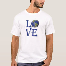 Kärlek i världen t shirt