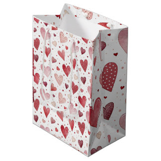 Kärlek i vattenfärg - Whimsical Heart Mönster