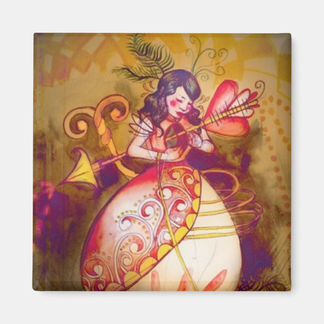 Kärlek i Wonderland - Magnet (Framsidan)