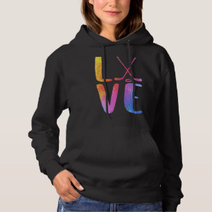 Kärlek Ice Hockey Girls Hockey Womens Ice Hockey T Shirt