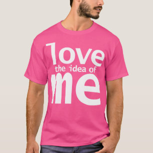 Kärlek Idén med mig-citattecken T Shirt