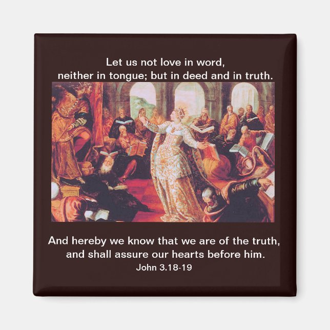 Kärlek in Deed and Truth - Magnet (Framsidan)