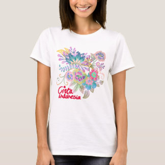Kärlek Indonesien tshirt T Shirt
