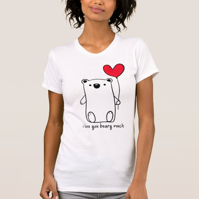 Kärlek-Infekterad dotter: Valentinmatad apparat T Shirt (Framsida)