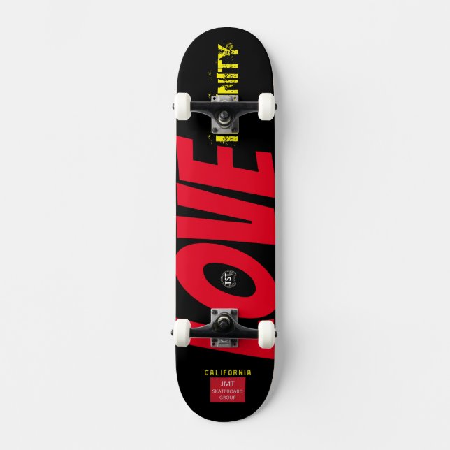 KÄRLEK INFINITY SKATEBOARDS/ JMT USA SKATEBOARDS (Framsida)
