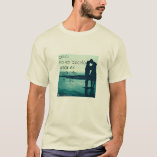 Kärlek ingen es-decirlo t-shirt