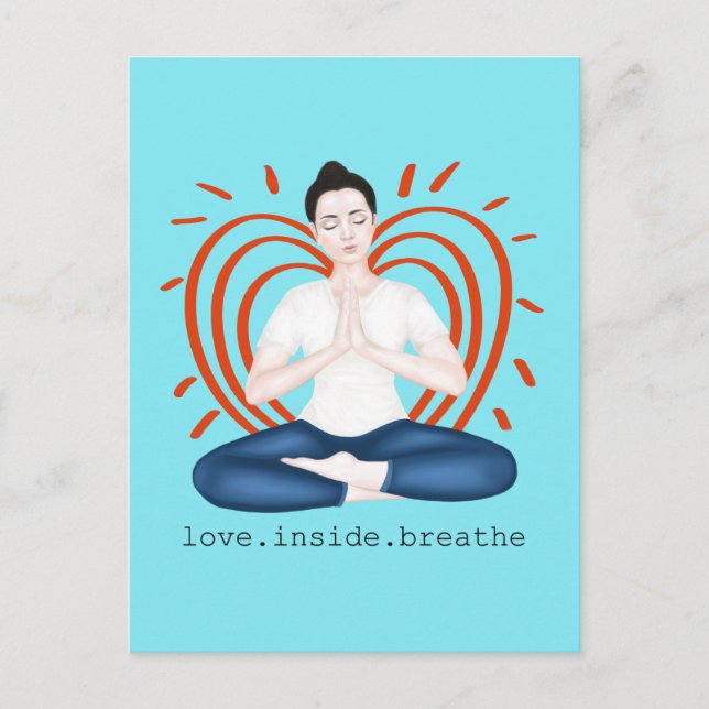 kärlek. insida. andas vykort (Framsida)