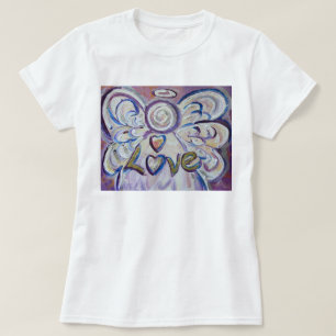 Kärlek inspiration Angel T-Shirt (framsidan)