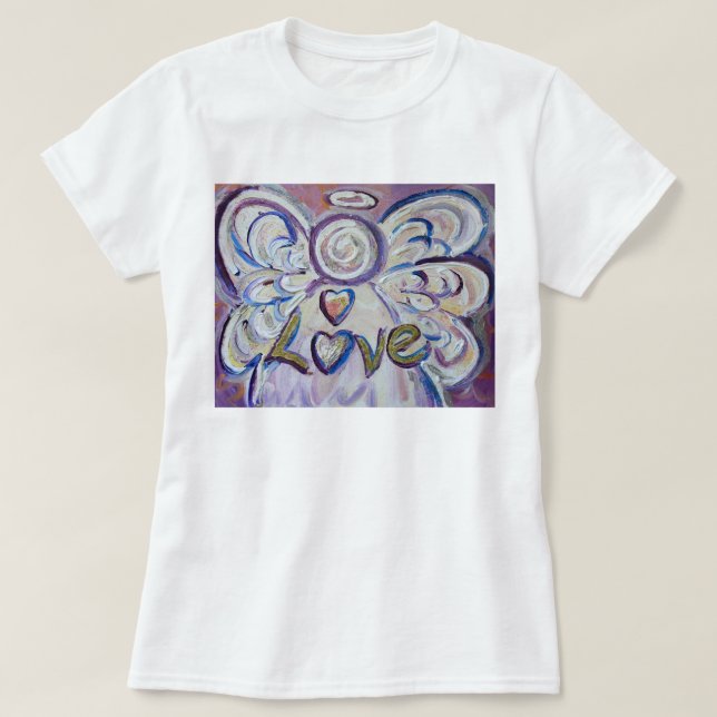 Kärlek inspiration Angel T-Shirt (framsidan) (Design framsida)