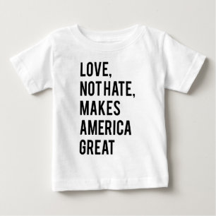 Kärlek inte hata gör Amerika underbarare Tee Shirt