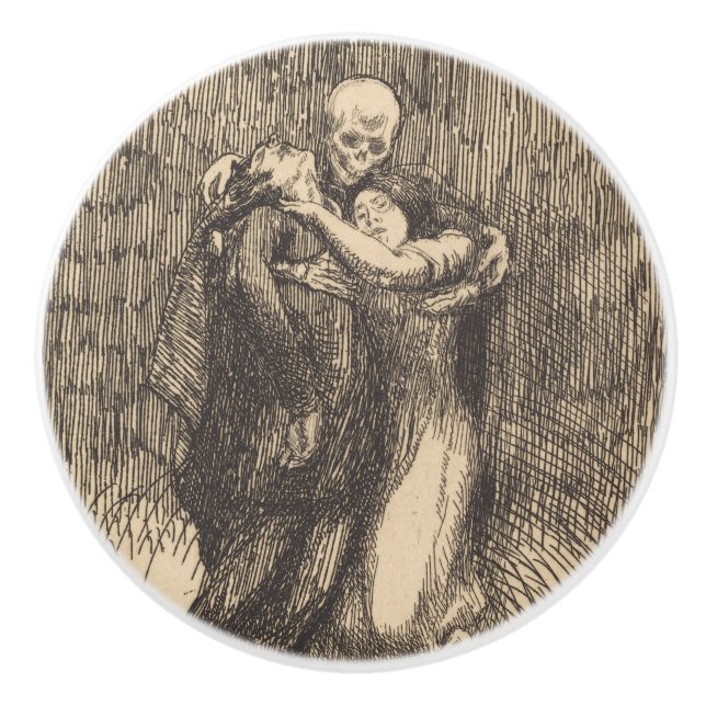 Kärlek invigd (av Paul-Albert Besnard) Knopp (Framsidan)