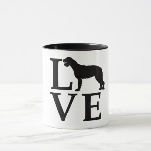 Kärlek Irish Wolfhound Mugg