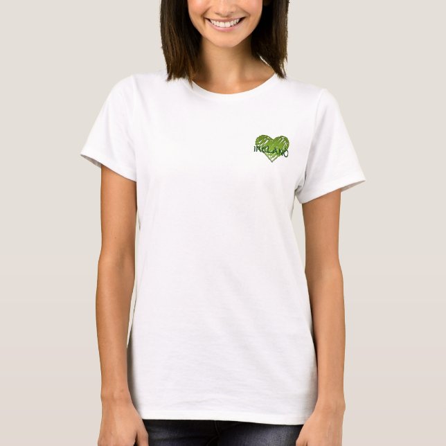 Kärlek Irland Tee (Framsida)