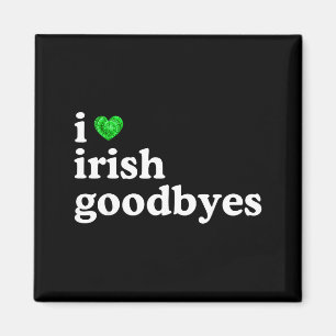 Kärlek irländsk adjö rolig st patricks dag irländs magnet