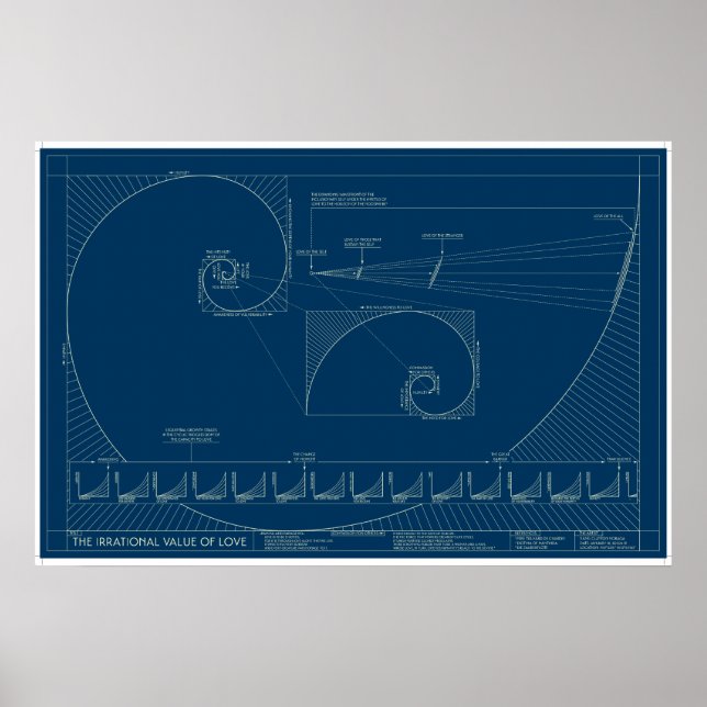 Kärlek irrationella värde poster (Framsidan)