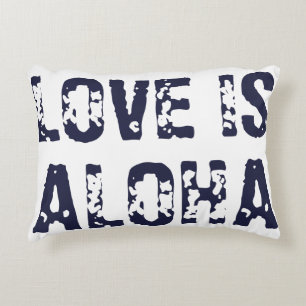 KÄRLEK IS ALOHA ALOHA IS KÄRLEK PRYDNADSKUDDE