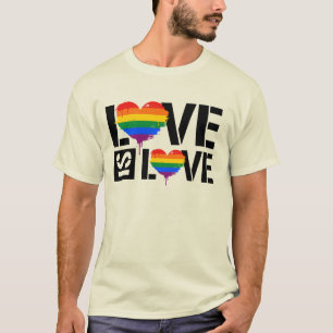 KÄRLEK IS KÄRLEK T SHIRT