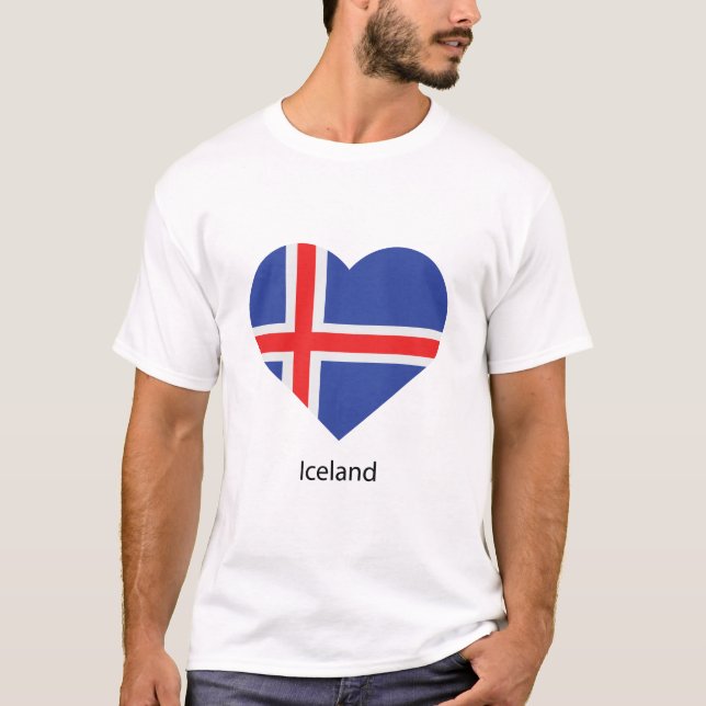 Kärlek Island T Shirt (Framsida)