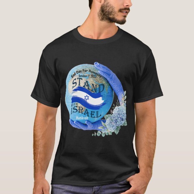 Kärlek Isreal T Shirt (Framsida)