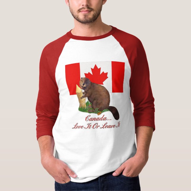 Kärlek IT eller Lämna IT T Shirt (Framsida)