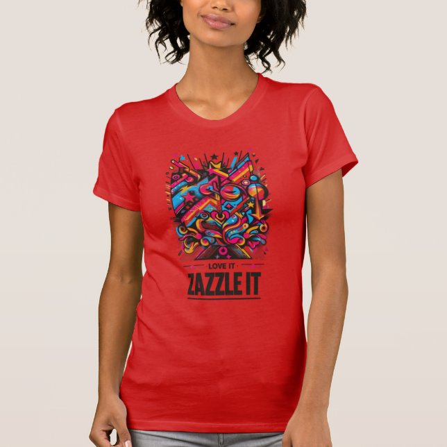 Kärlek IT, Zazzle IT #15 T Shirt (Framsida)