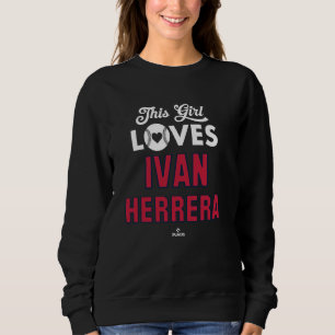 Kärlek Ivan Herrera St Louis Baseball MLB T Shirt