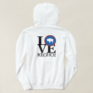 KÄRLEK Jackson Hål (återtryck) Hoodie